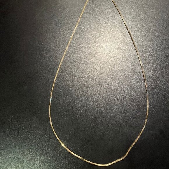 Vintage Dainty Monet 23 Inch Gold Tone Chain - Picture 1 of 4
